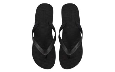 JJJJound’s All-Black Flip Flops Are Just That — Nothing More, Nothing Less