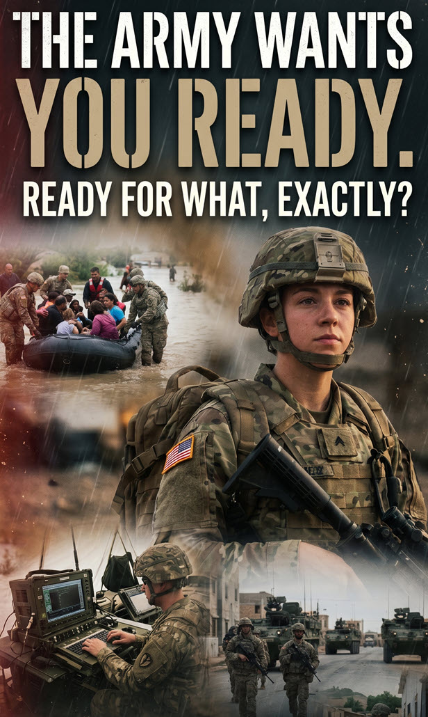 The Army Wants You Ready. Ready For What, Exactly?