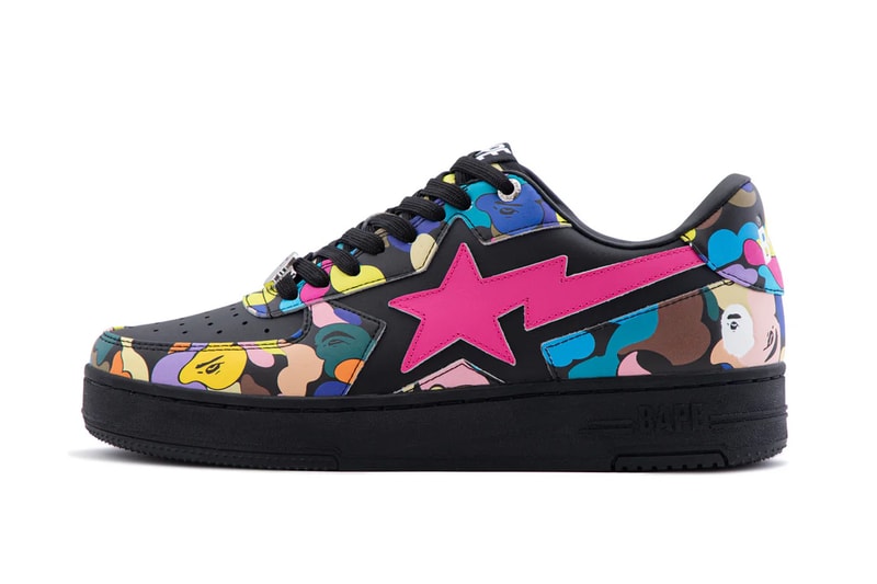 BAPE Revisits the Archives With the BAPE STA™ Icon “Multi Camo” for a Bold Revival