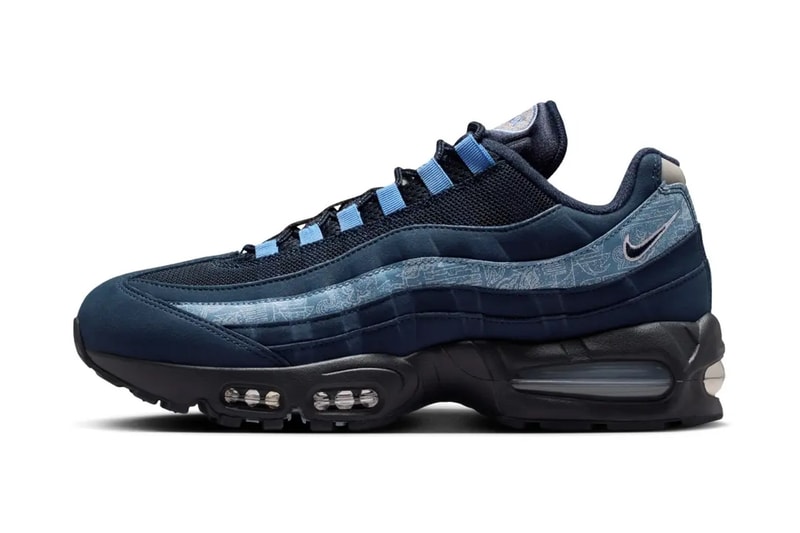 Nike Celebrates 30 Years With the Air Max 95 Big Bubble in “Obsidian/Work Blue”