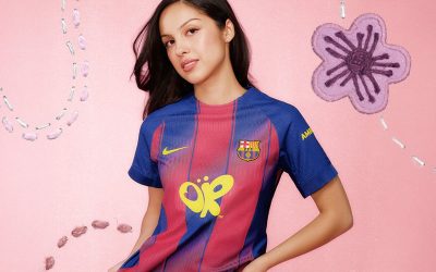 Olivia Rodrigo Teams up With Spotify To Release Exclusive FC Barcelona Kits