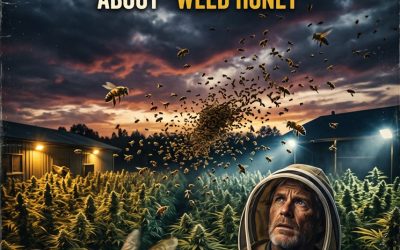 Bees Are Flocking to Cannabis Farms, Here’s What’s Actually True About ‘Weed Honey.’