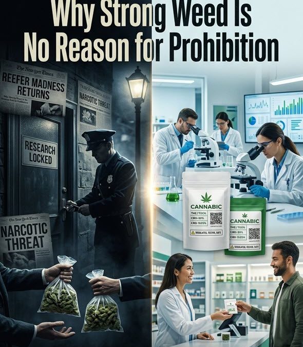 The High-THC Panic: Why Strong Weed Is No Reason for Cannabis Prohibition