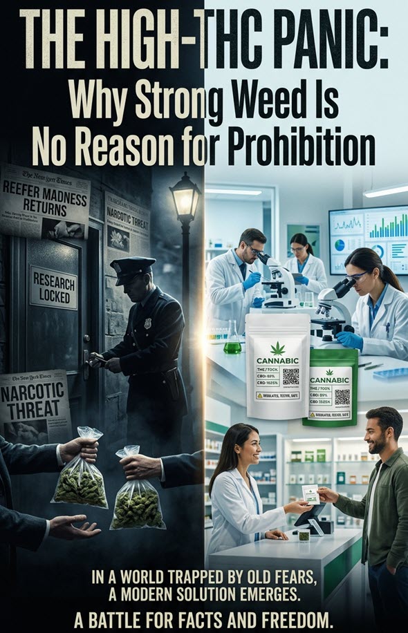 The High-THC Panic: Why Strong Weed Is No Reason for Cannabis Prohibition