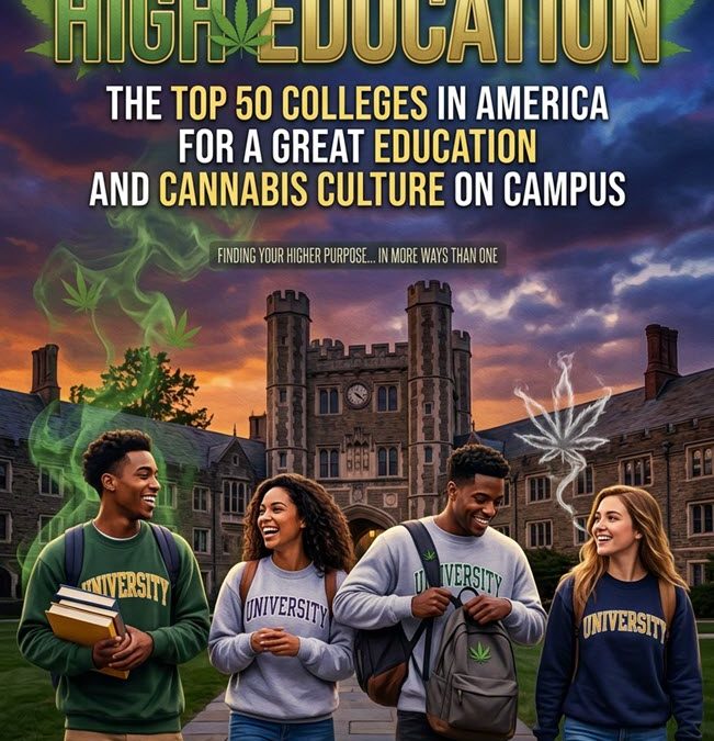 High Education – The Top 50 Colleges in America for a Great Education and Cannabis Culture on Campus