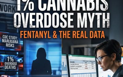 Debunking the CDC’s 1% Cannabis Overdose Myth: Fentanyl & The Real Data