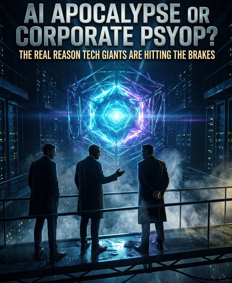 AI Apocalypse or Corporate Psyop? The Real Reason Tech Giants Are Hitting the Brakes