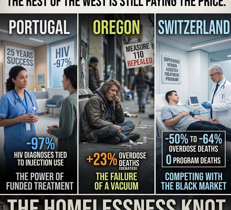 What the West Got Wrong About Drug Decriminalization: Lessons From Portugal and Oregon