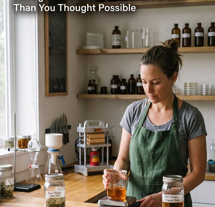 The Home Alchemist: Taking Your Cannabis Harvest Further Than You Thought Possible