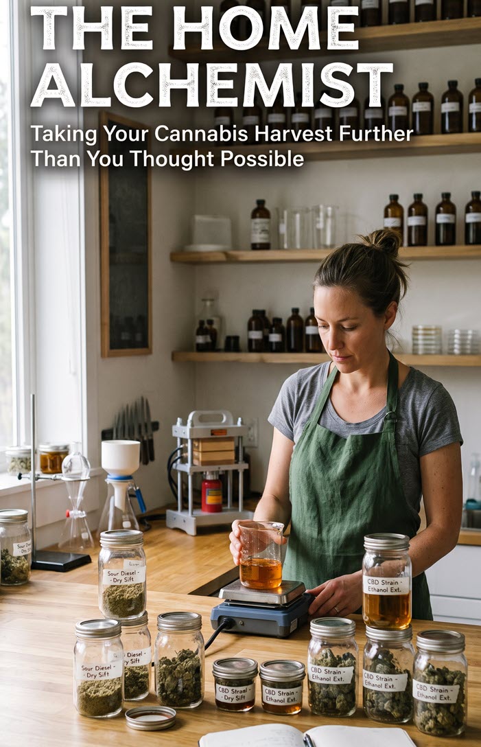 The Home Alchemist: Taking Your Cannabis Harvest Further Than You Thought Possible