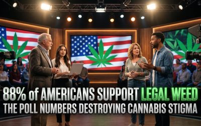 88% of Americans Support Legal Weed: The Poll Numbers Destroying Cannabis Stigma