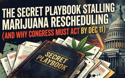 The Secret Playbook Stalling Marijuana Rescheduling (And Why Congress Must Act by Dec 11th)