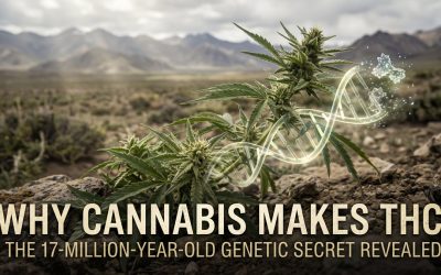 Why Cannabis Makes THC: The 17-Million-Year-Old Genetic Secret Revealed